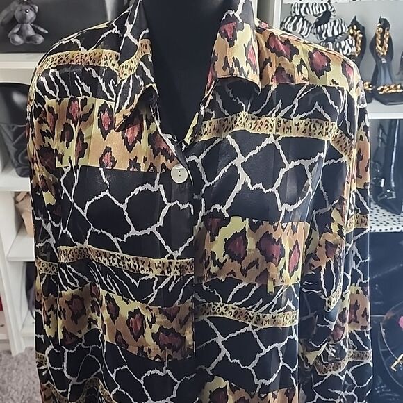 Vintage truffles top sz large - Picture 3 of 5